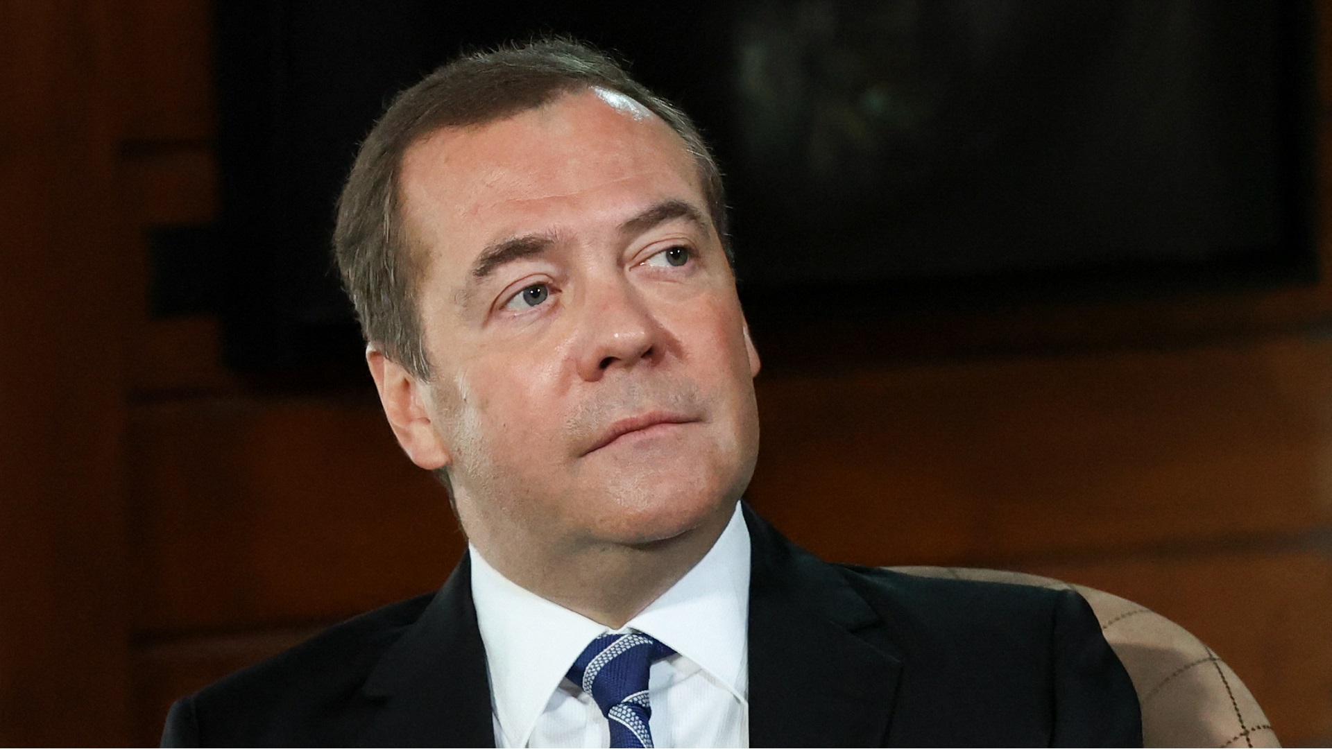 Image for the title: Medvedev: Russia may annex more Ukrainian regions 