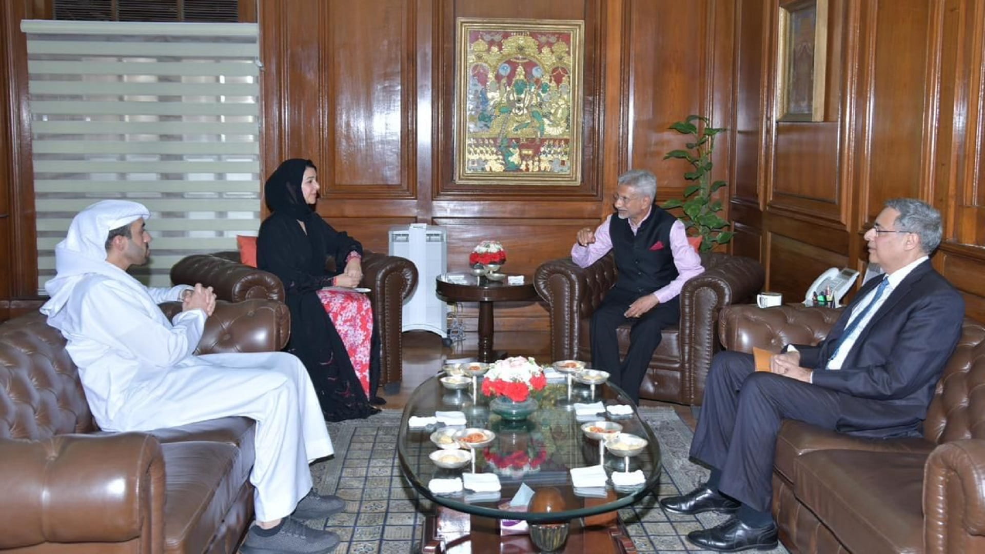 صورة بعنوان: ريم الهاشمي: علاقاتنا الاستراتيجية مع الهند تاريخية وراسخة 