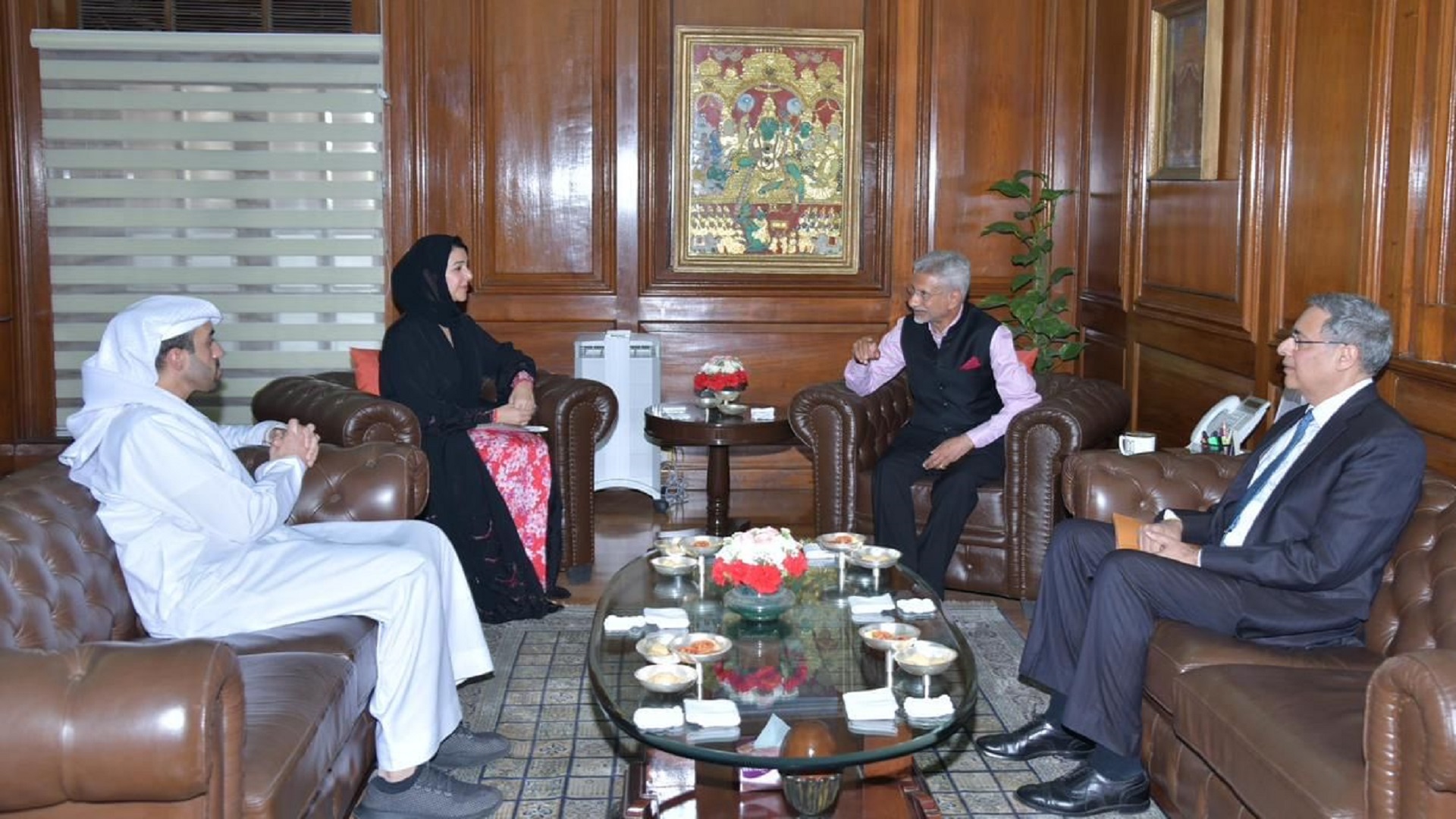 صورة بعنوان: ريم الهاشمي: علاقاتنا الاستراتيجية مع الهند تاريخية وراسخة 