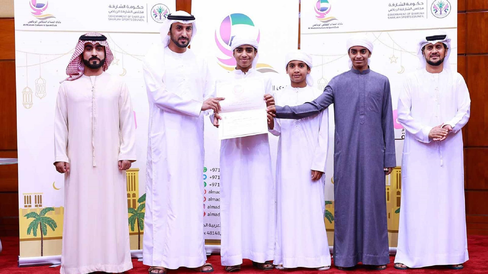 Image for the title: Al Madam Club hosts cultural villages challenge 