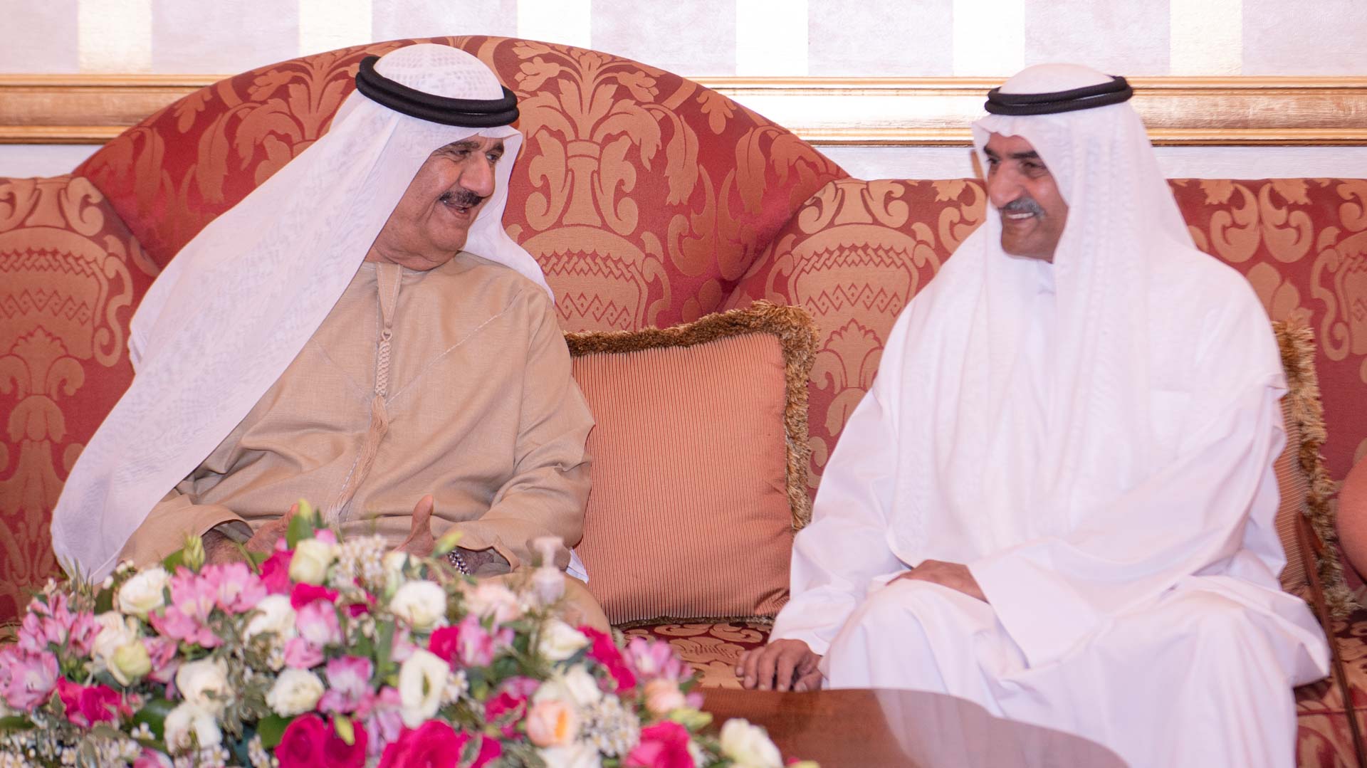 صورة بعنوان: حاكم الفجيرة يواصل استقبال المهنئين بشهر رمضان المبارك 