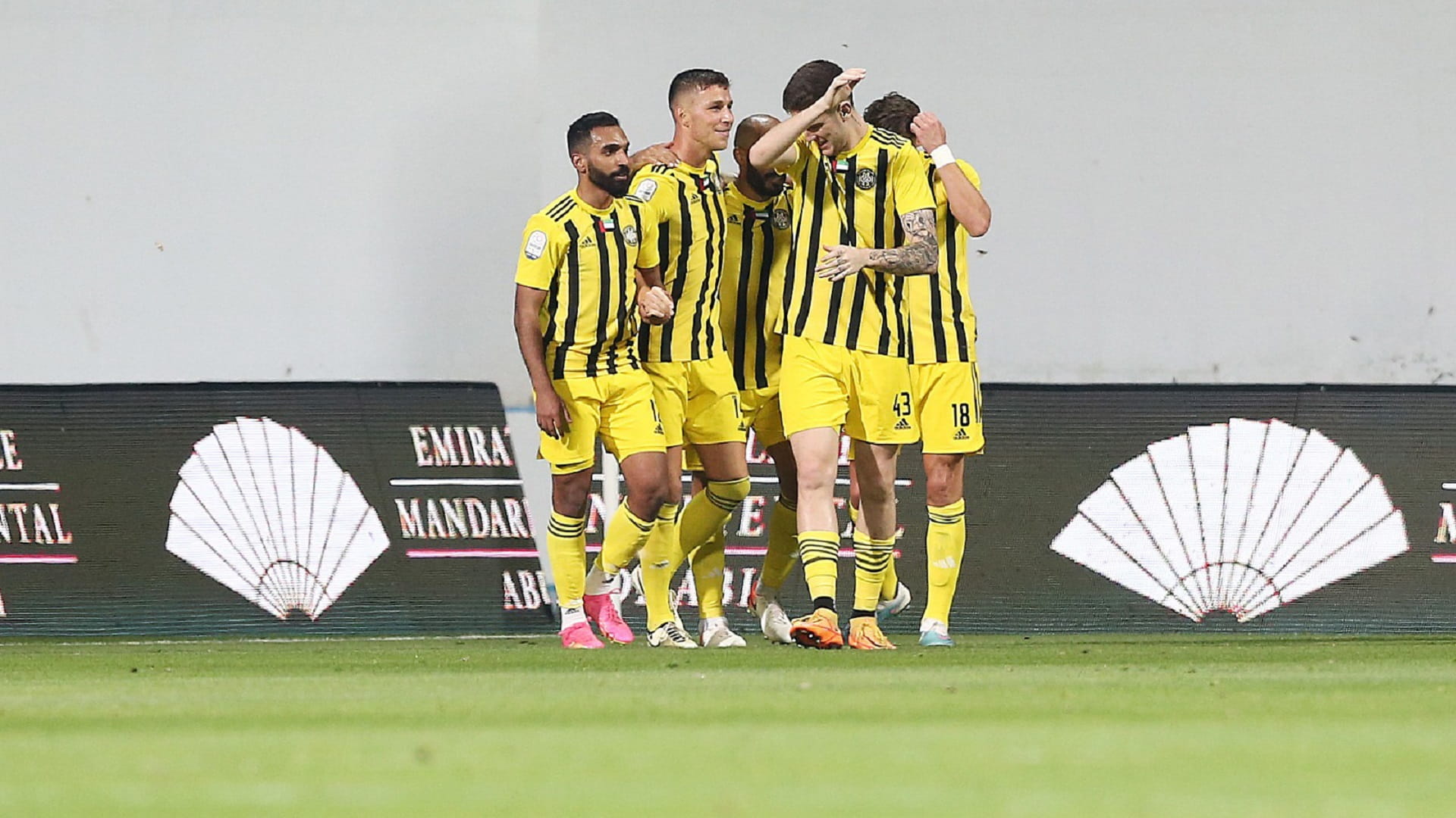 Image for the title: Ittihad Kalba win over Hatta in ADNOC Professional League 