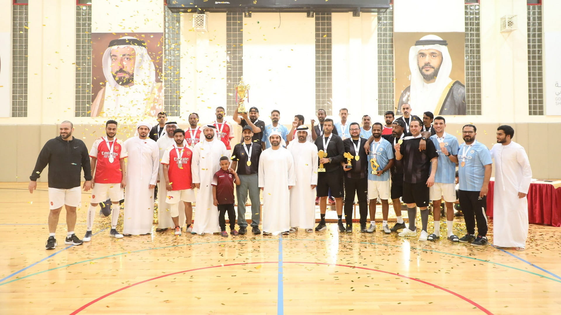 Image for the title: Second Al Hamriyah Ramadan Football Championship concludes 