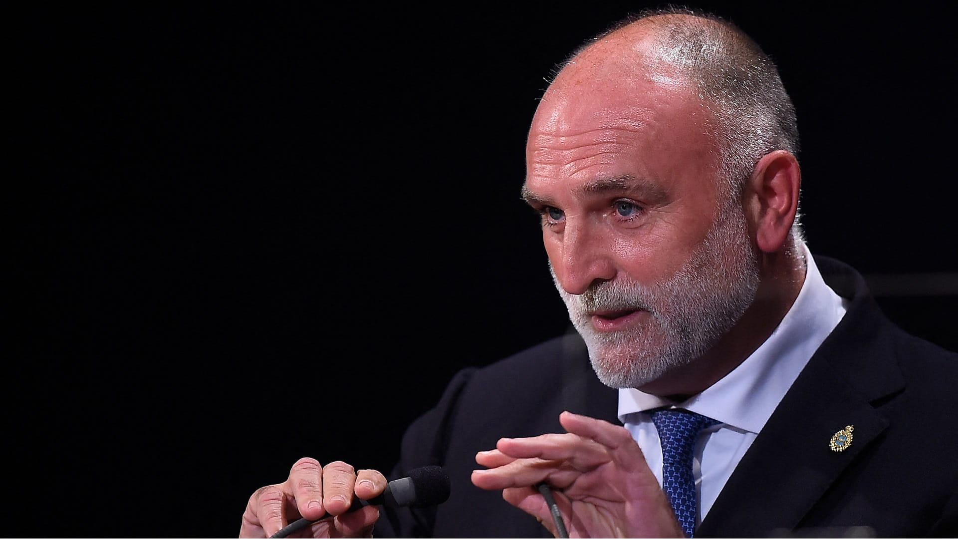 Image for the title: WCK founder condemns Israeli 'war against humanity' in Gaza 