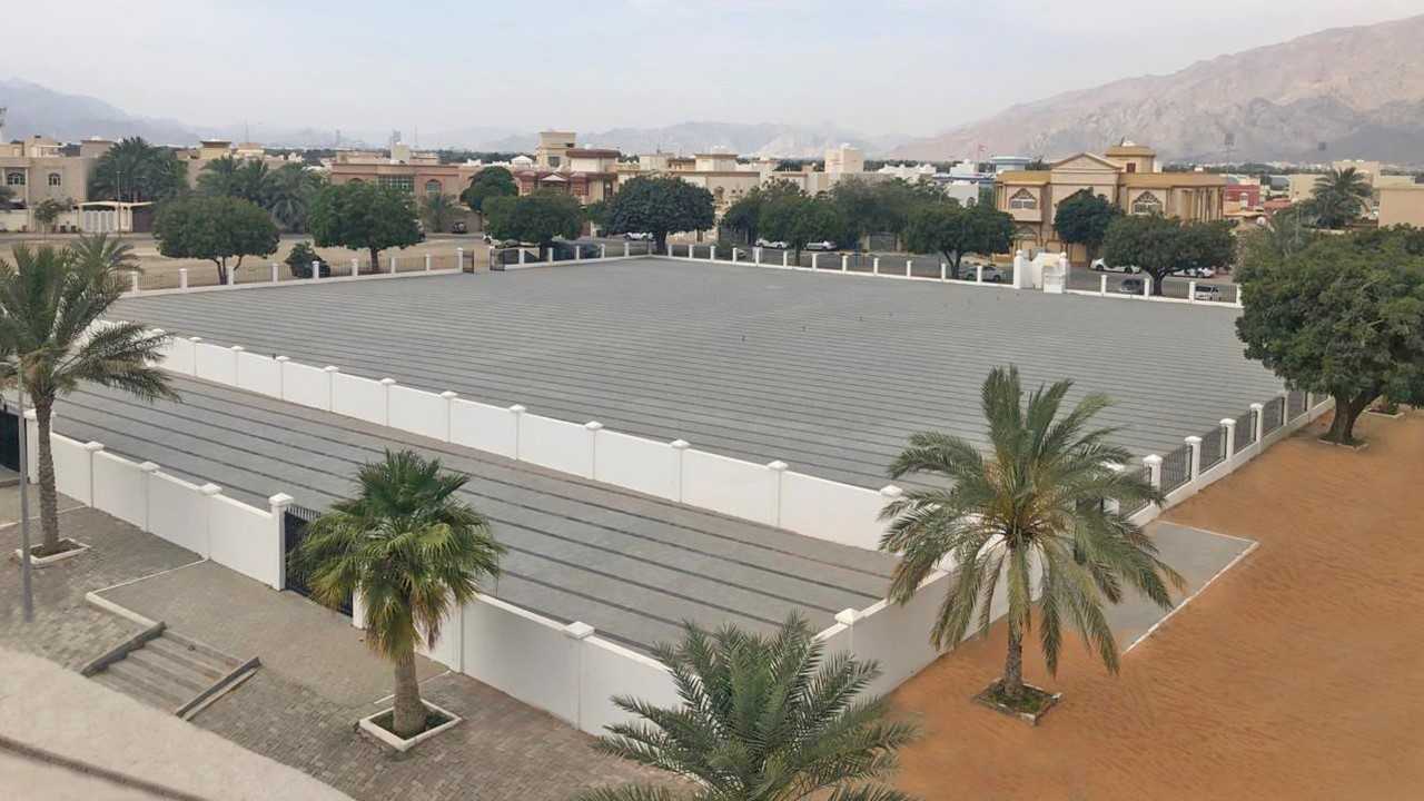 صورة بعنوان: "أشغال الشارقة" تنجز أعمال تطوير مصلى دبا الحصن 