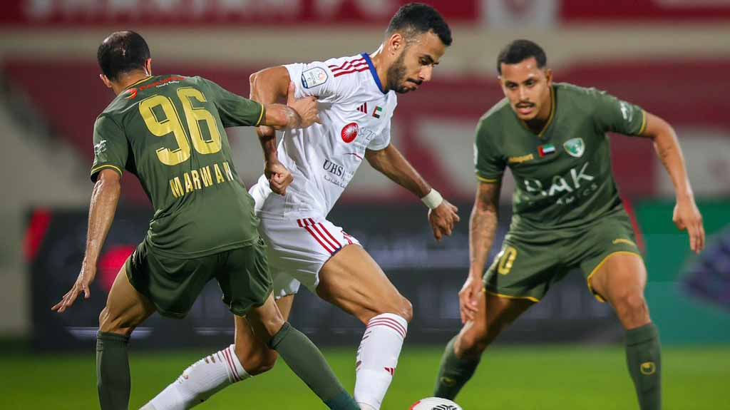 صورة بعنوان: الشارقة يتعادل مع الإمارات في دوري أدنوك للمحترفين 