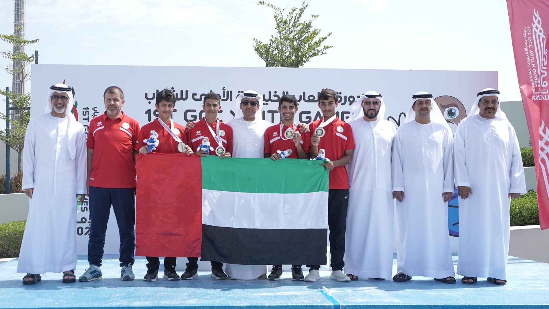 صورة بعنوان: رياضة الإمارات تتألق في الألعاب الخليجية بـ 168 ميدالية ملونة 
