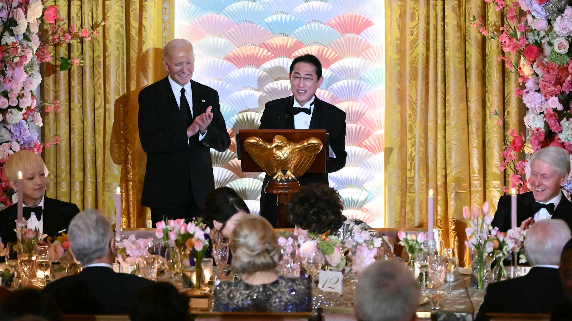 Image for the title: Biden, Japan PM boost defense ties with eye on China 