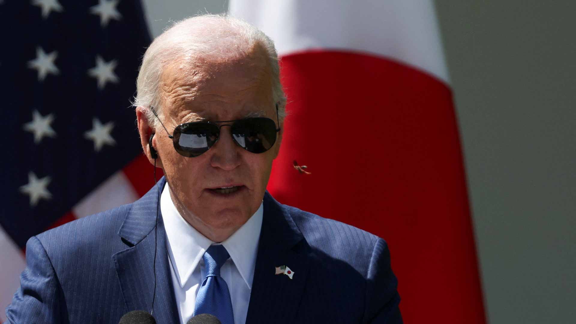 صورة بعنوان: بتوقعه لرد مجموعة الـ 7.. بايدن يندد بالهجوم الإيراني على إسرائيل 