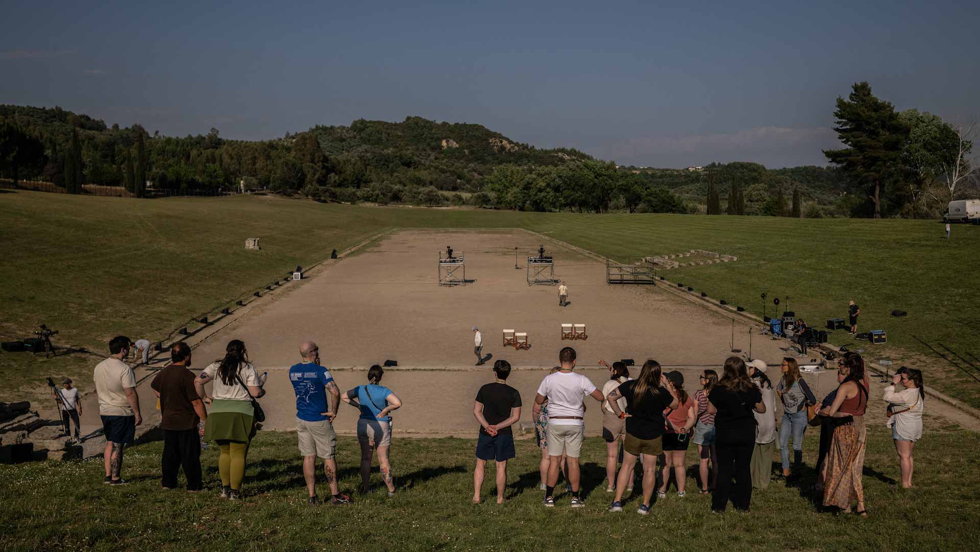 Image for the title: Paris Olympics flame to be lit in its Greek birthplace 