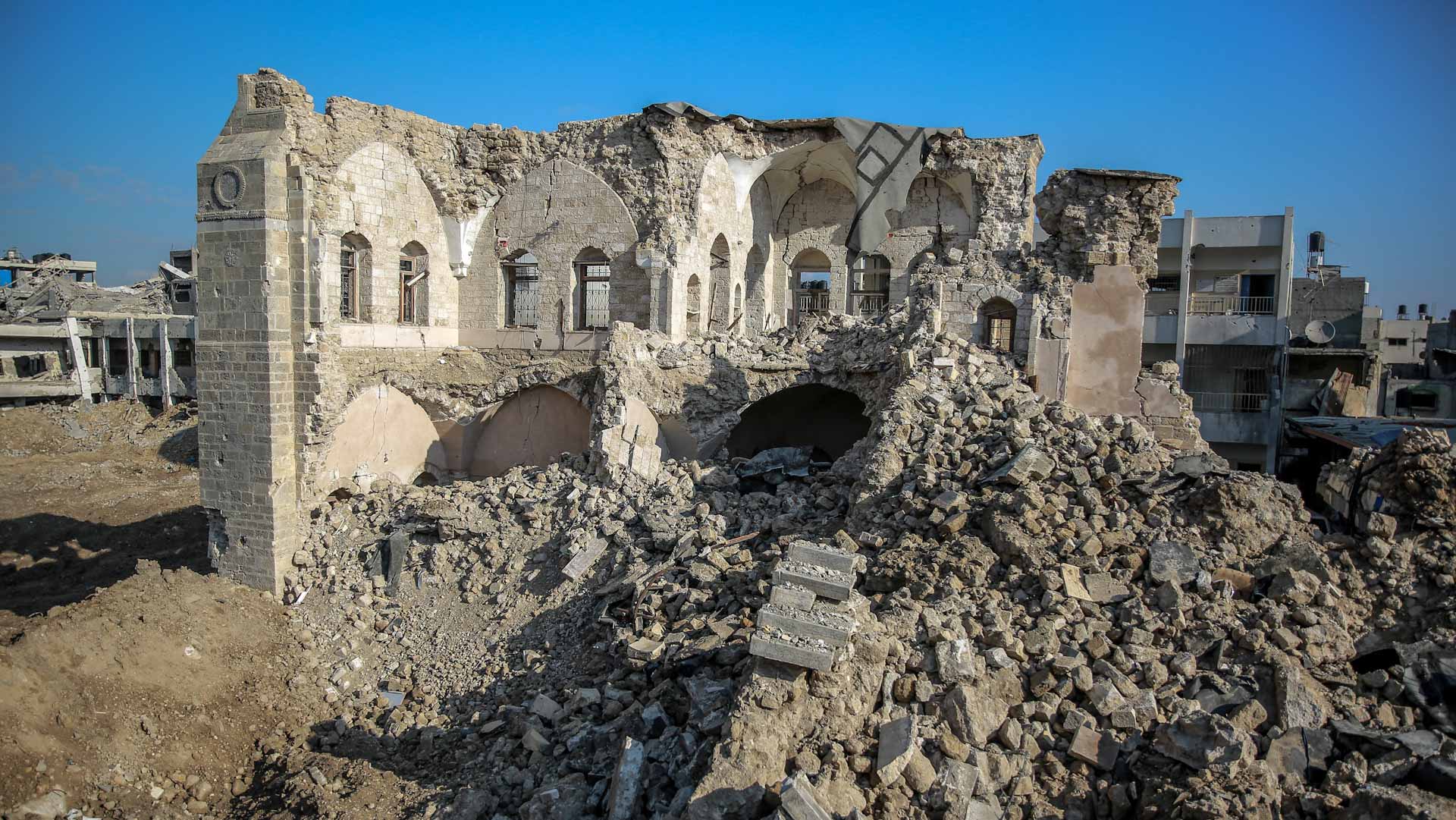 Image for the title: Gaza's historic treasures saved by 'irony of history' 