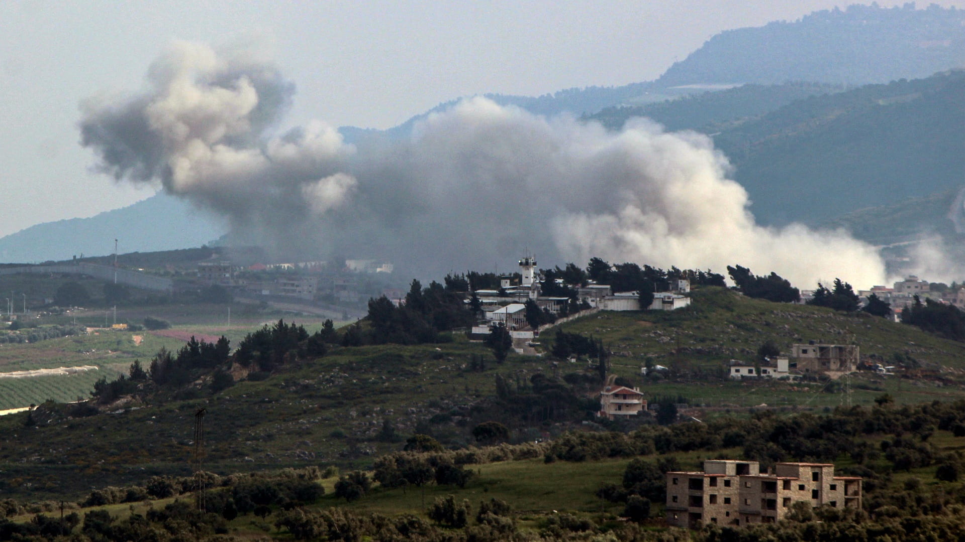 Image for the title: Four Israeli soldiers wounded in blast inside Lebanon 