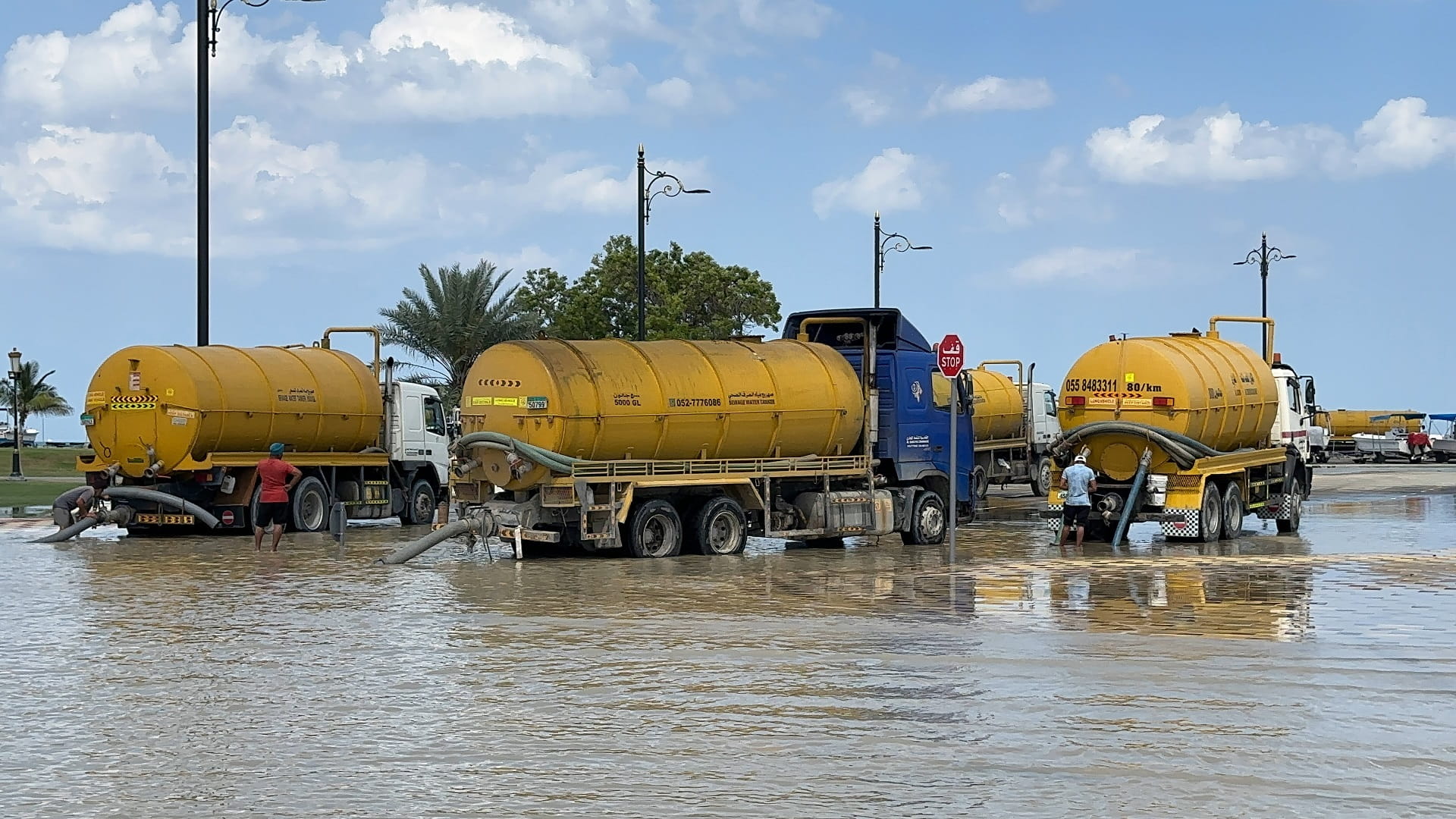 Image for the title: Kalba Municipality elevates weather–related operations 