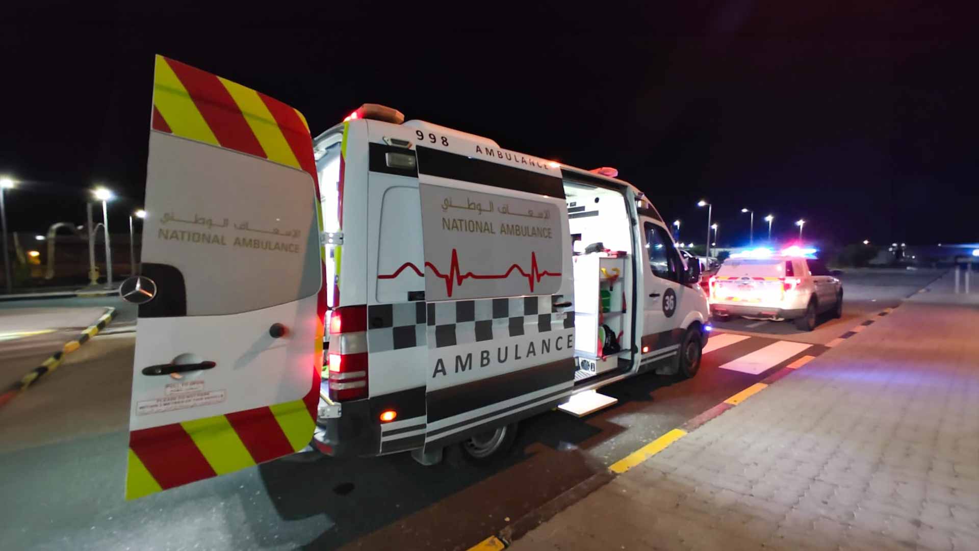 Image for the title: National Ambulance responds to 1,426 calls during adverse weather 