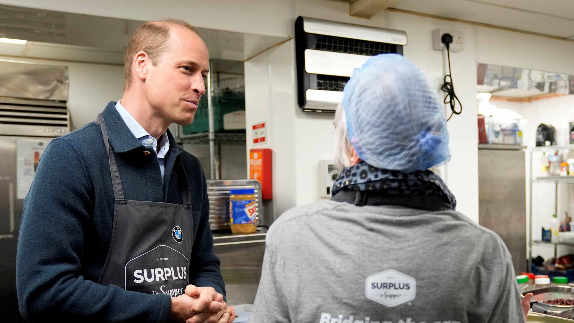 Image for the title: Prince William returns to public duties amid wife's recovery 
