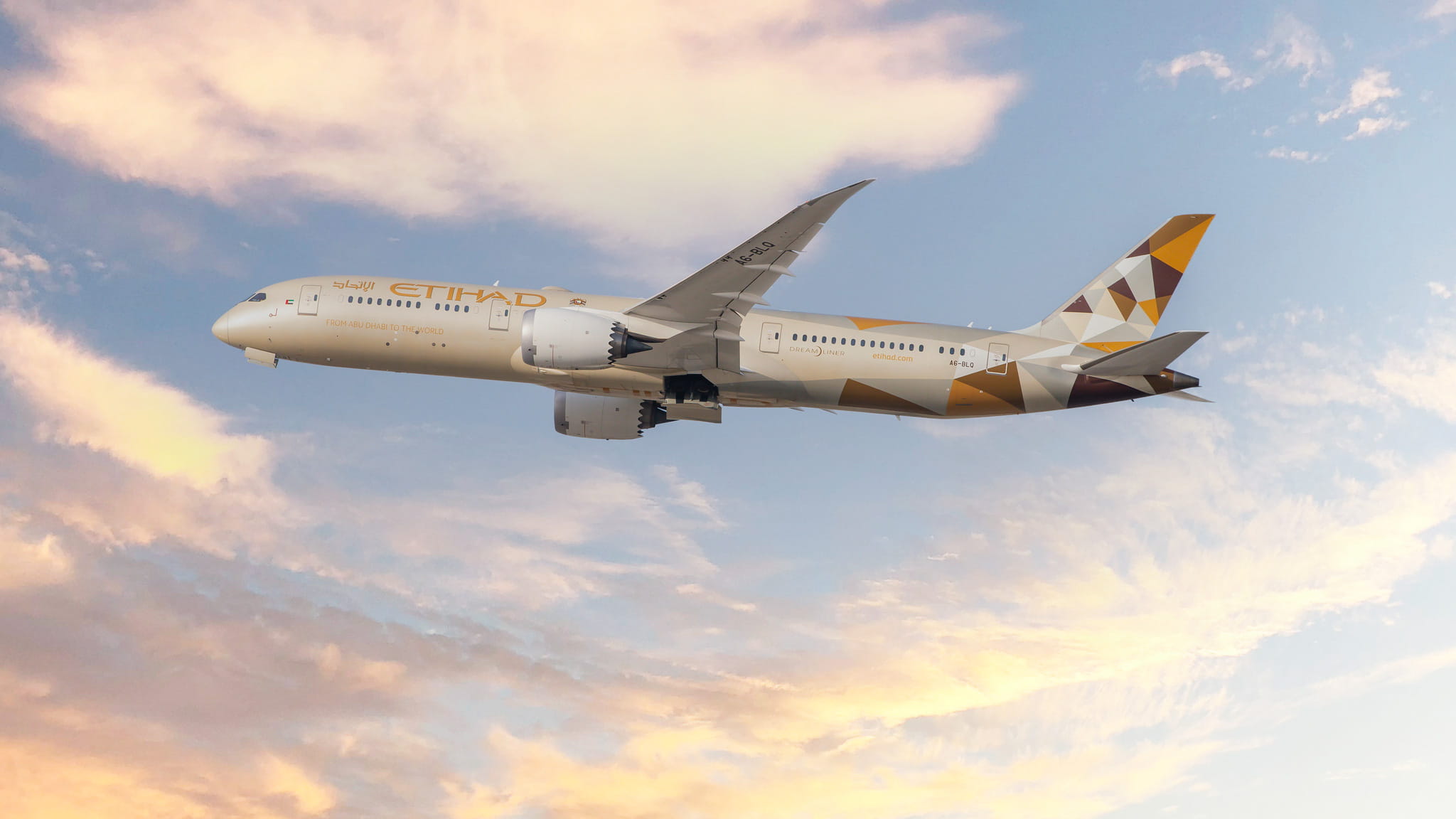 Image for the title: Etihad Airways receives 4.3 million passengers in Q1 2024 