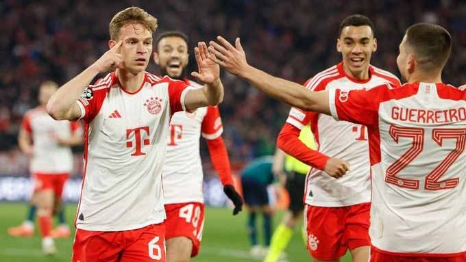 صورة بعنوان: بايرن ميونيخ يتأهل لنصف نهائي دوري أبطال أوروبا  