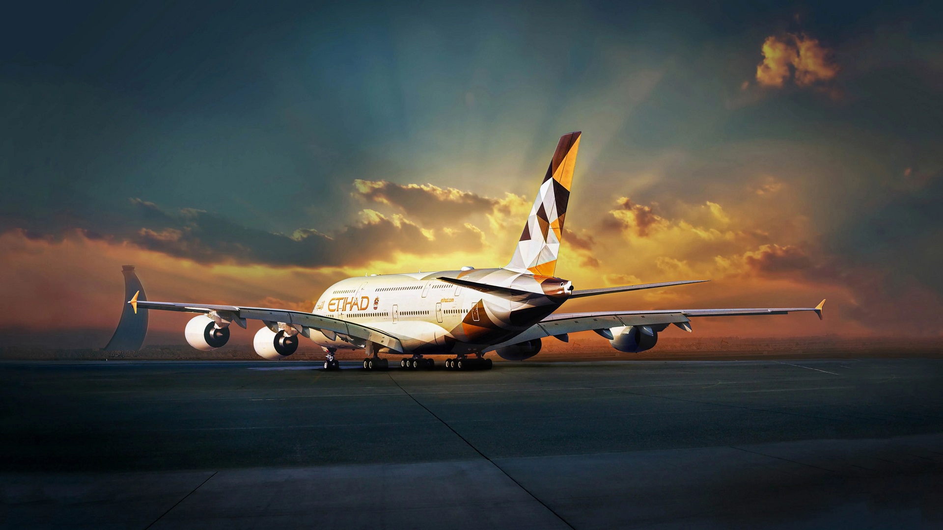 Image for the title: Etihad Airways resumes scheduled operations 