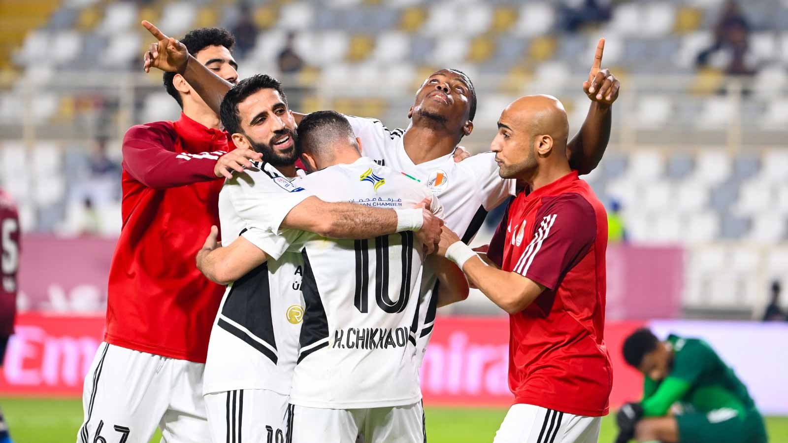 صورة بعنوان: عجمان يفوز على الوحدة في دوري أدنوك للمحترفين 