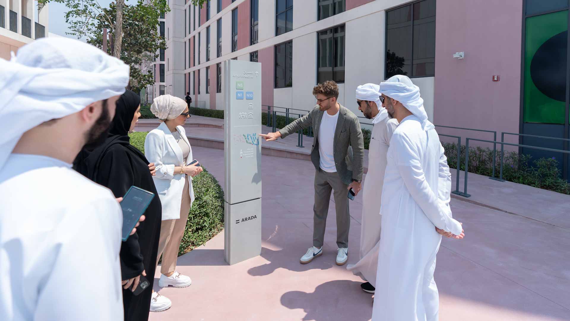 صورة بعنوان: أرادَ تخصص مجمع "نست" السكني للمتضررين من المنخفض الجوي في الشارقة 