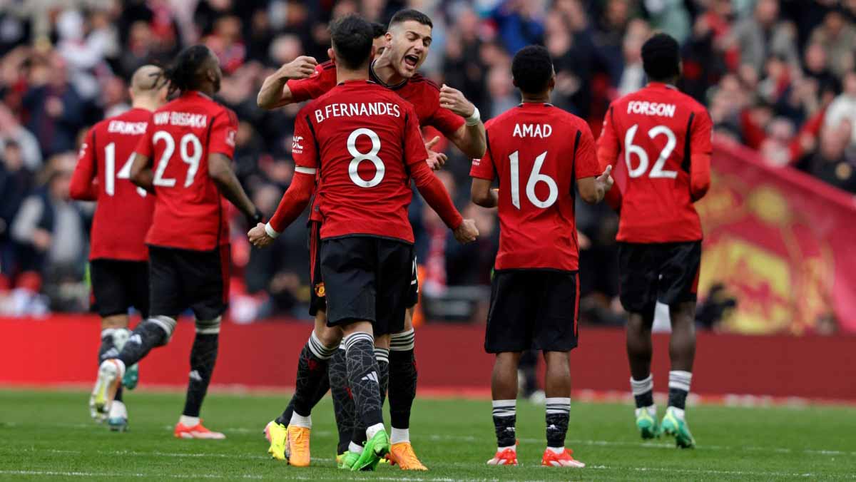 صورة بعنوان: مانشستر يونايتد يتأهل لنهائي كأس إنجلترا لكرة القدم 