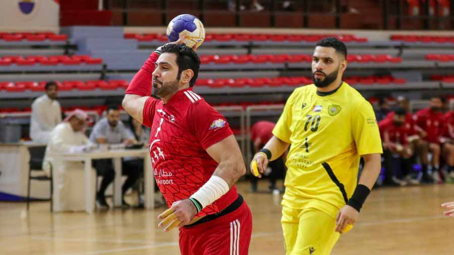 Image for the title: Al-Sharjah wins against Al-Wasl with a score of 31-26 