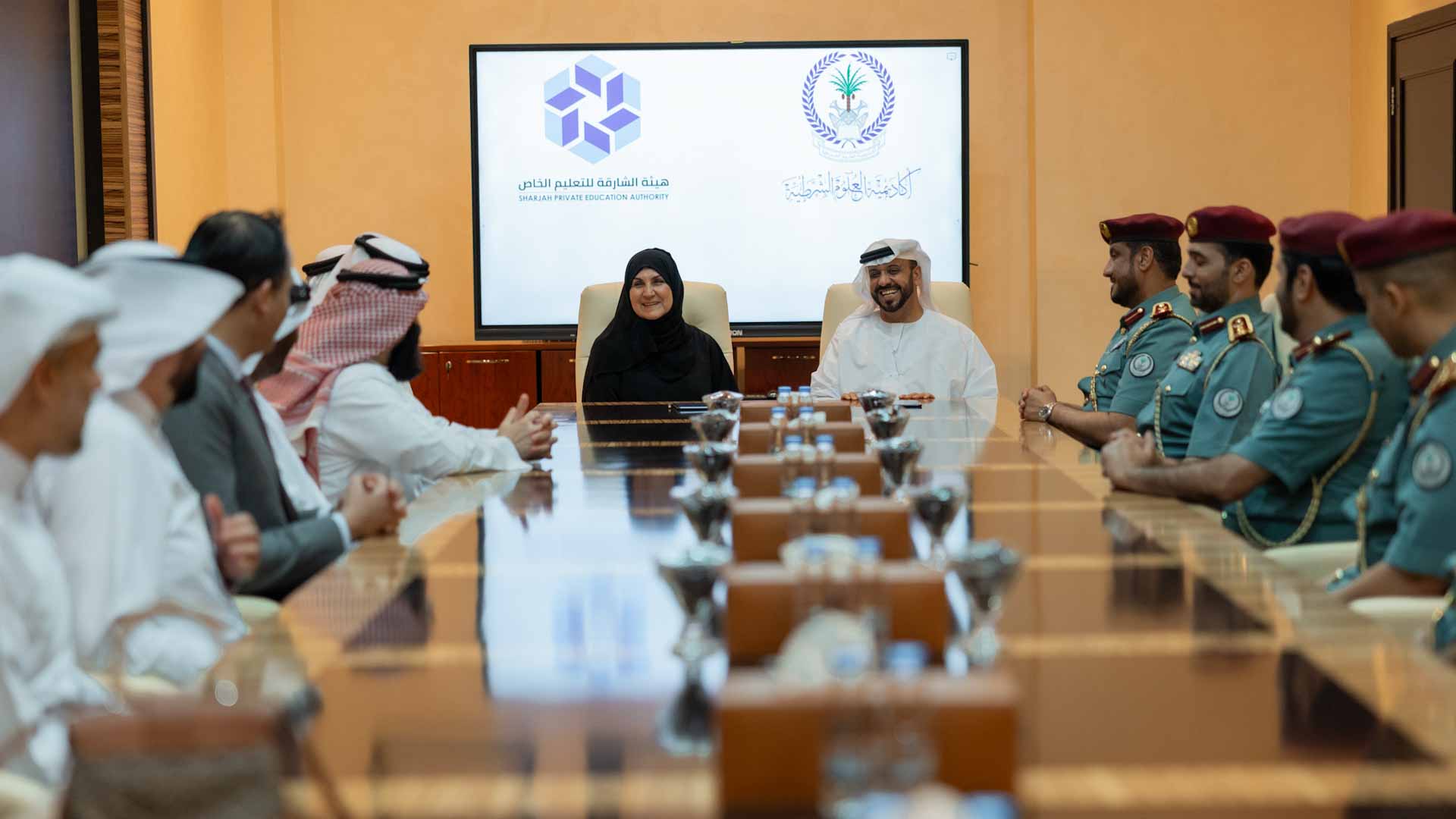 صورة بعنوان: تعاون بين هيئة الشارقة للتعليم الخاص وأكاديمية العلوم الشرطية 
