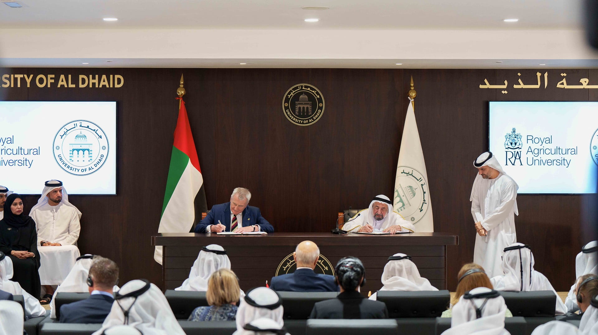 Image for the title: Sharjah & UK's RAU Forge Sustainable Partnership 