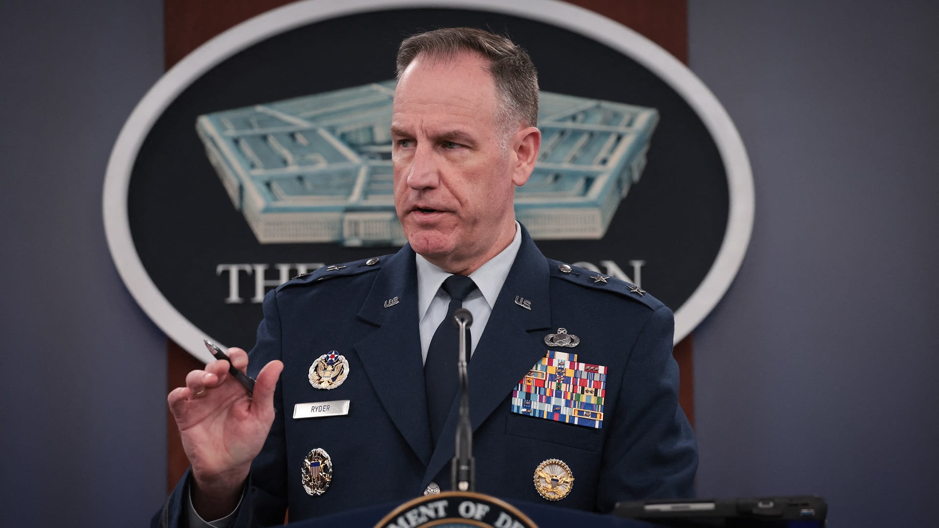 Image for the title: US military starts pier construction off Gaza 