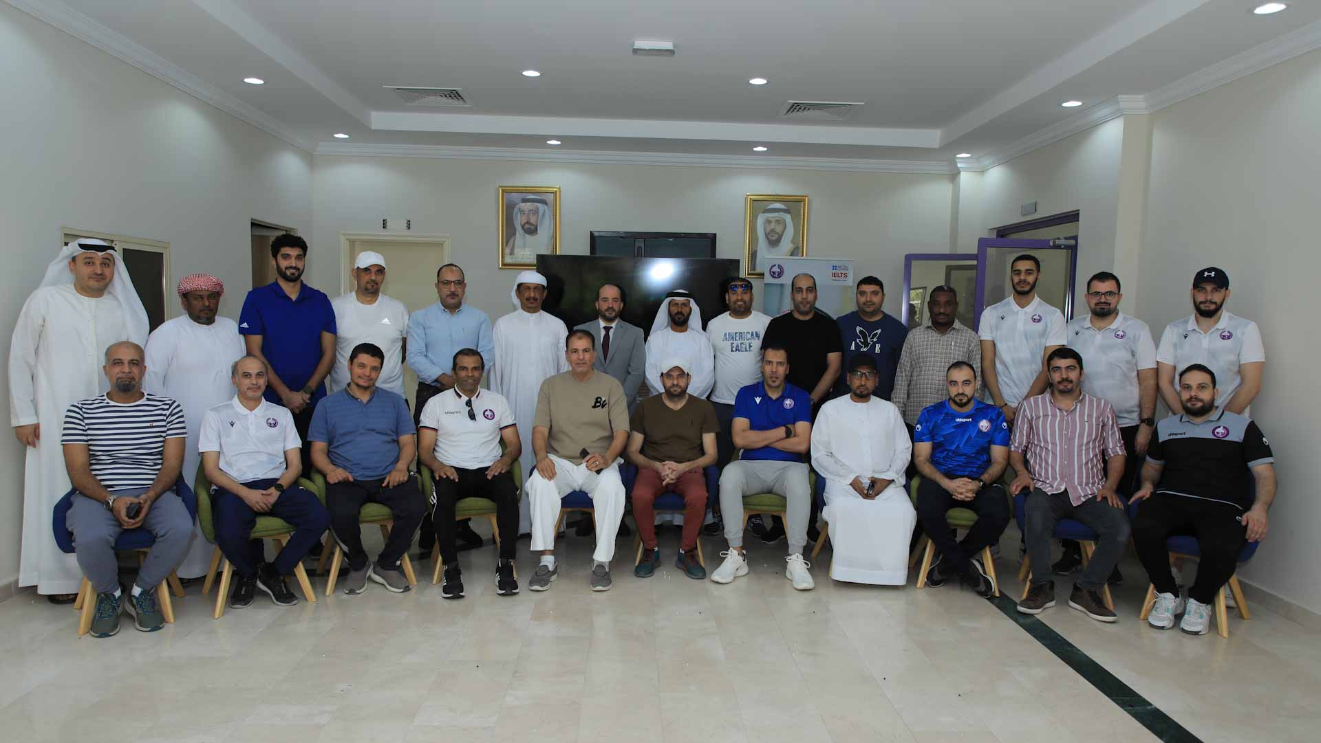 صورة بعنوان: نادي الذيد ينظم ورشة تدريبية عن الجودة وتطوير المنظومة الرياضية