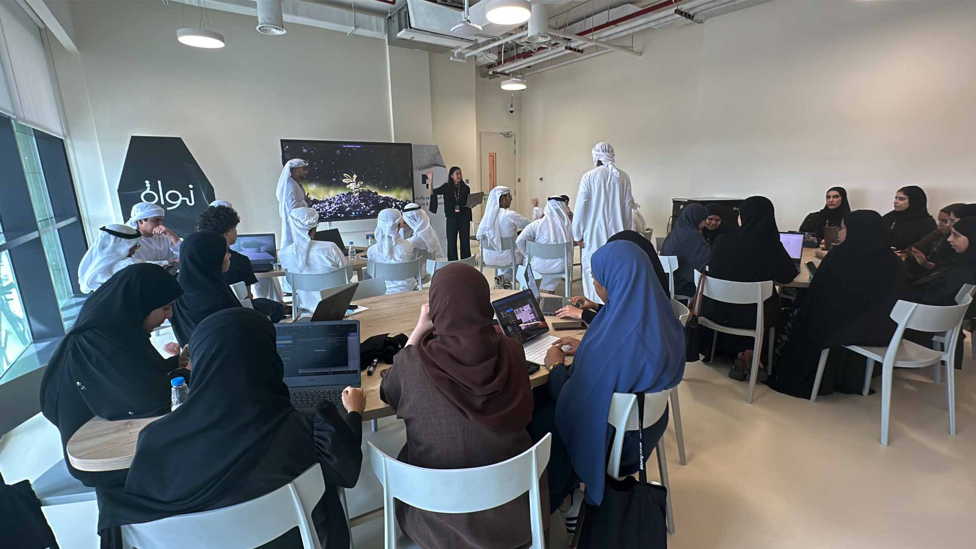 Image for the title: Al Mazmi: 4th day of "Nawah" program continues amid high demand 