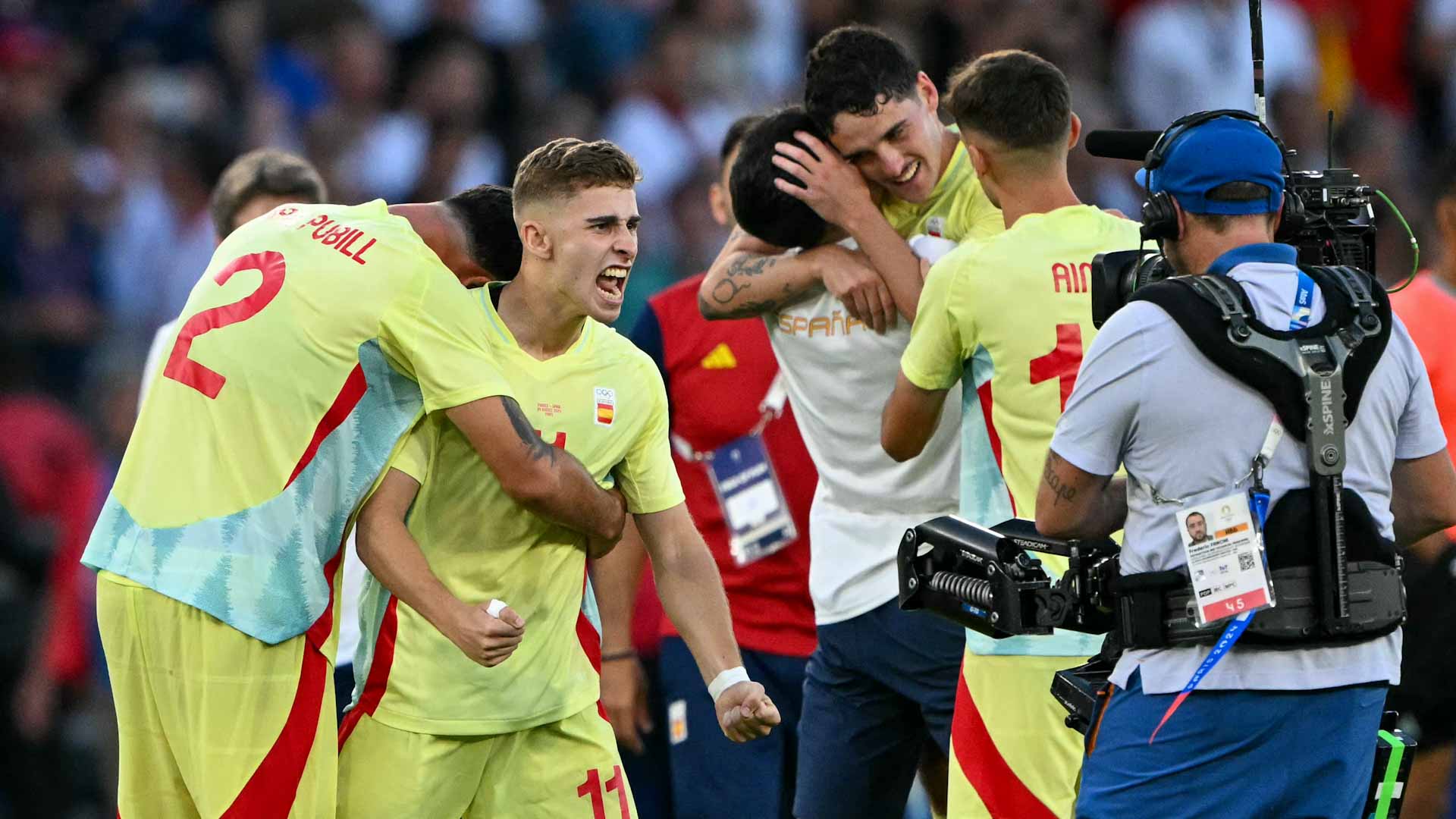 صورة بعنوان: إسبانيا تتوج بالميدالية الذهبية في كرة القدم بأولمبياد باريس 