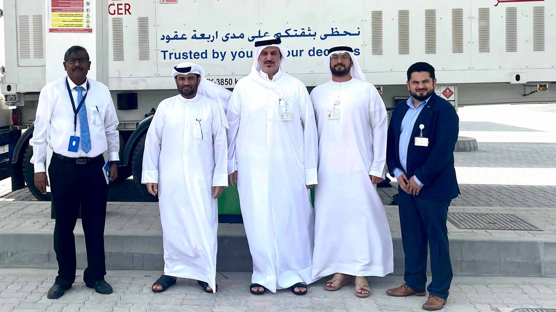 صورة بعنوان: كهرباء الشارقة تبحث التعاون مع مؤسسة الإمارات العامة للبترول 