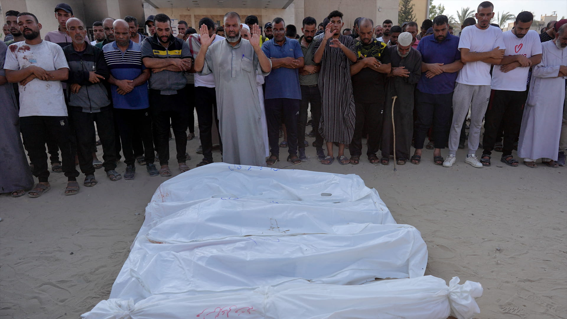 صورة بعنوان: عدد ضحايا القصف الإسرائيلي المستمر على غزة يتجاوز 40 ألف فلسطيني 