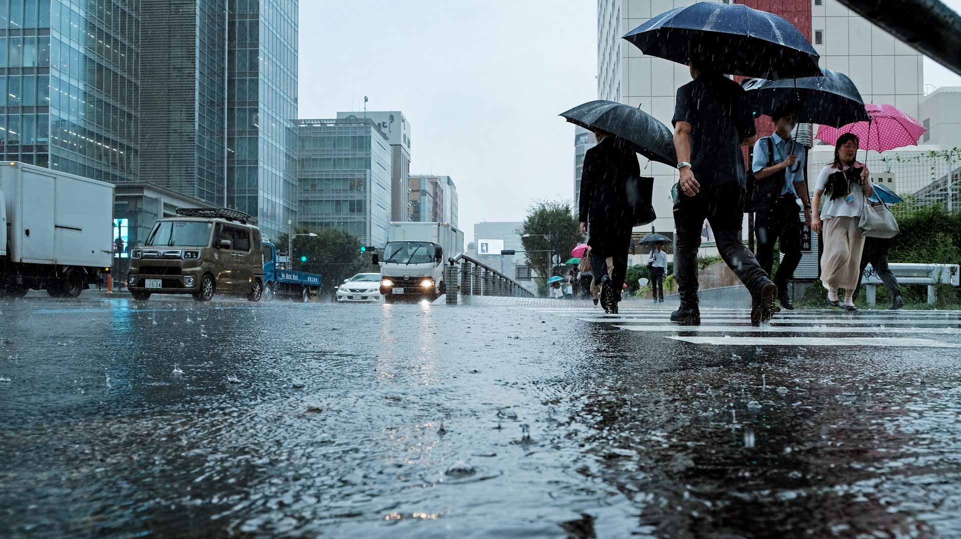 Weakening Shanshan rains still disrupting transport in Japan 