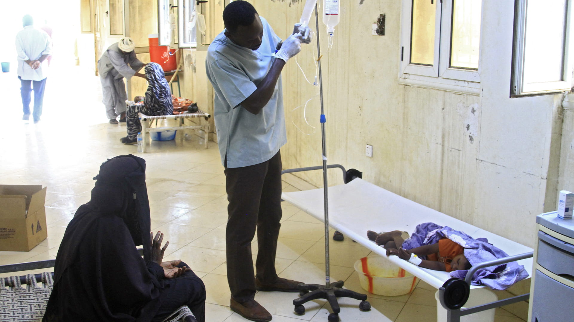 Image for the title: Sudan health minister declares cholera epidemic 