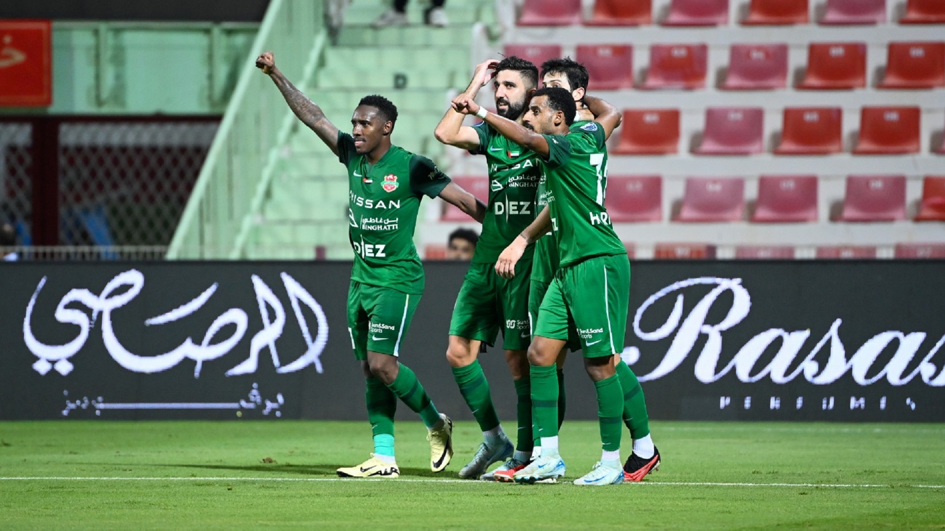 صورة بعنوان: شباب الأهلي يفوز على عجمان في كأس مصرف أبوظبي الإسلامي 