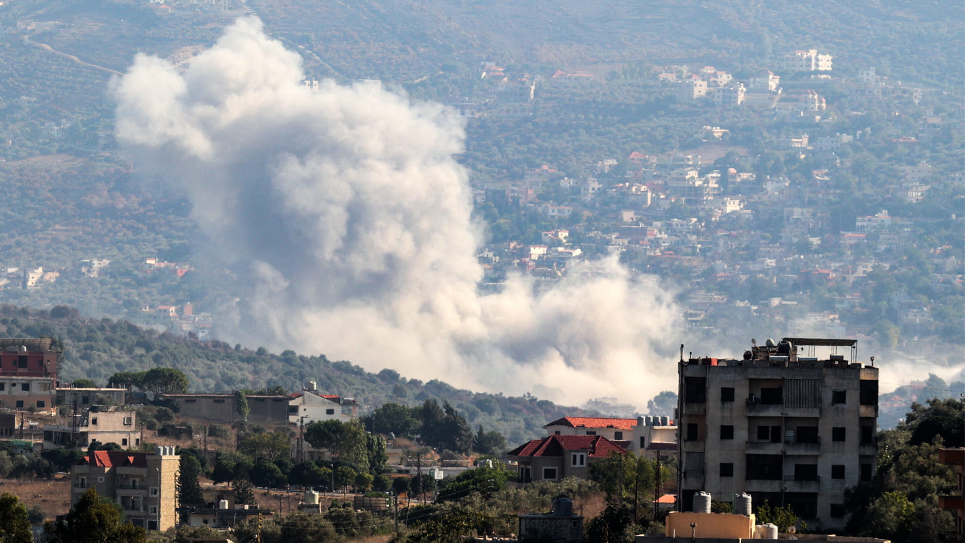 Image for the title: Israel kills top Palestinian militant in Lebanon 