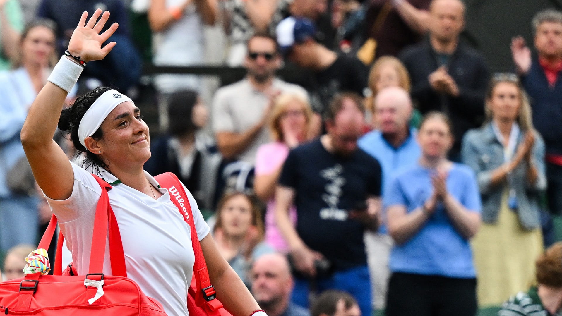 Image for the title: Tunisia's Jabeur pulls out of US Open 