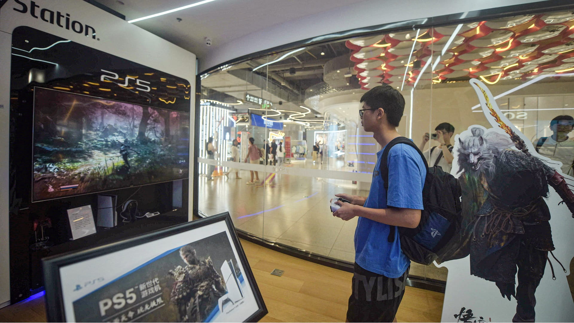 Image for the title: Chinese video game hit 'Black Myth' sells 10 mn copies in 3 days 