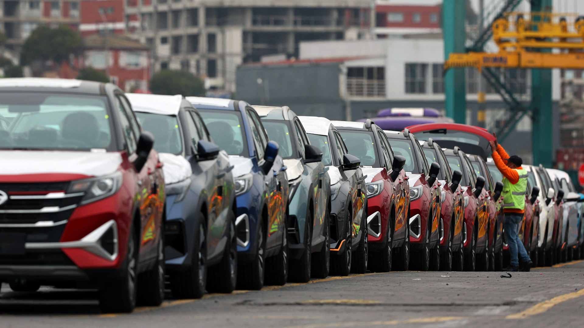 Image for the title: Chinese cars make inroads in Latin America 