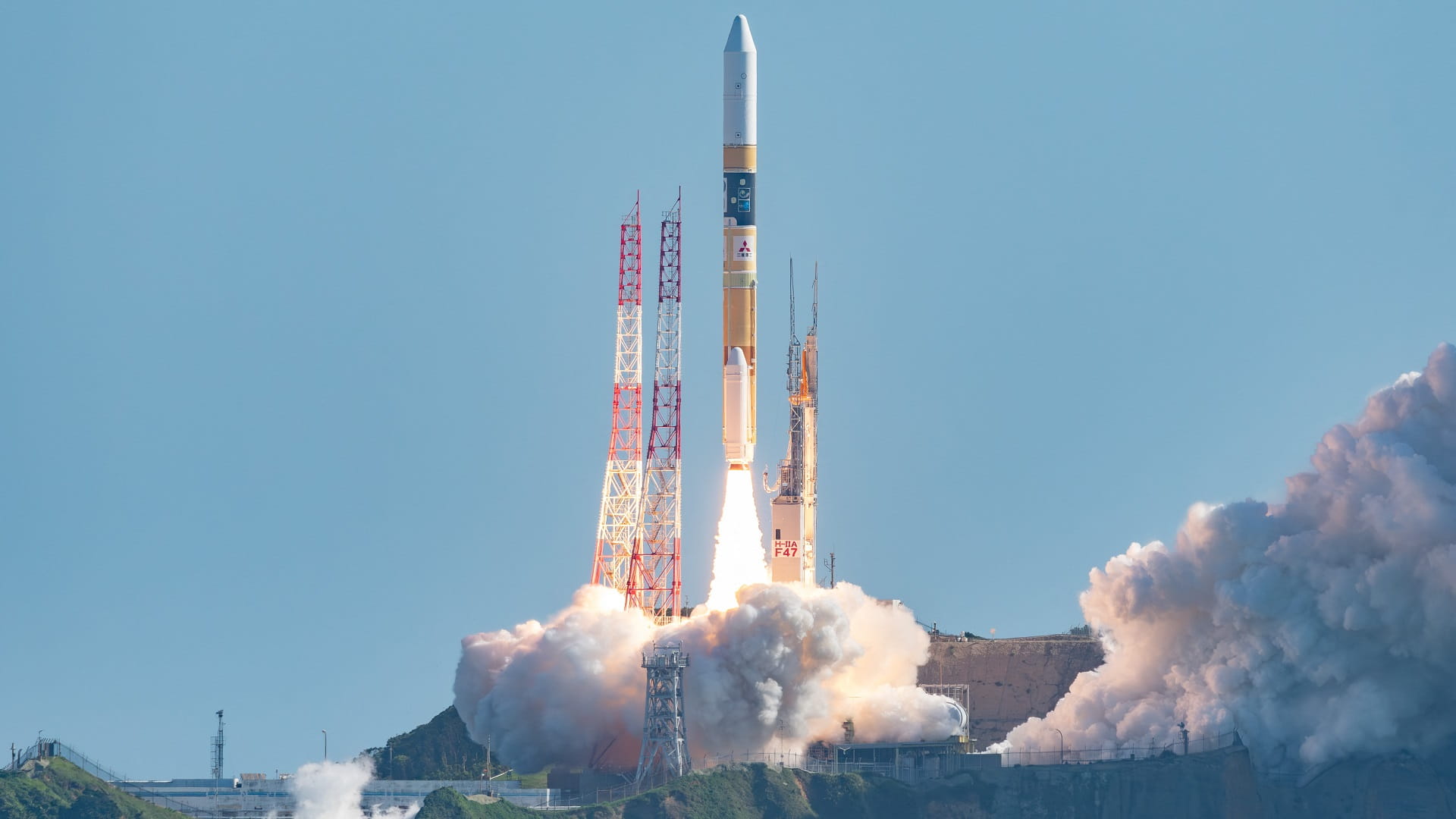 Image for the title: Japan's space agency ends Moon probe operation 