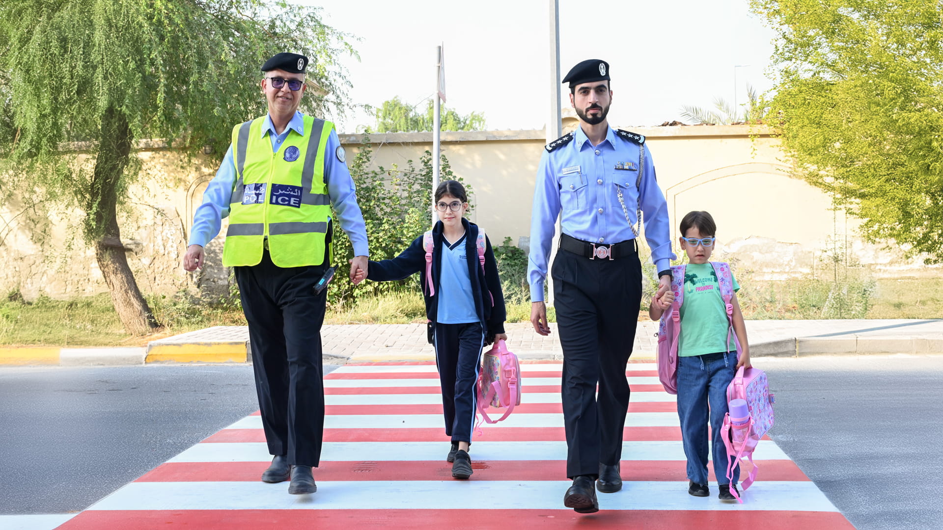 Image for the title: Sharjah Police increase security at start of the school year 