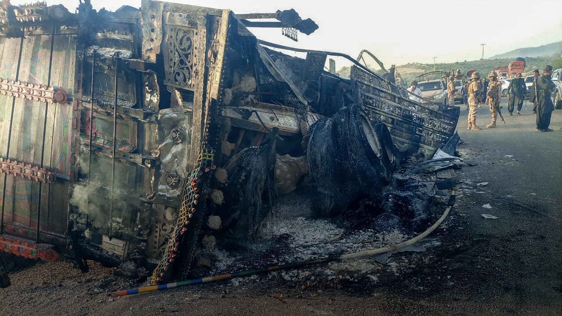 صورة بعنوان: مقتل 39 في سلسلة هجمات متزامنة لمسلحين بأكبر أقاليم باكستان 