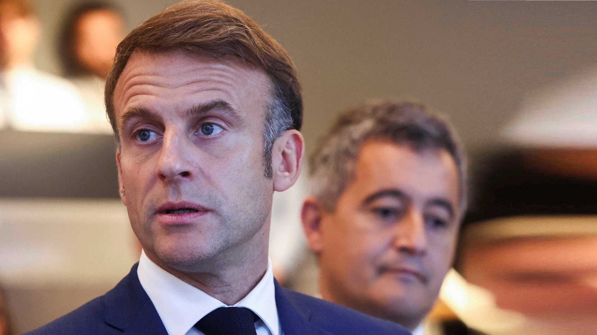 Image for the title: Macron: No political motive behind Telegram CEO's arrest 