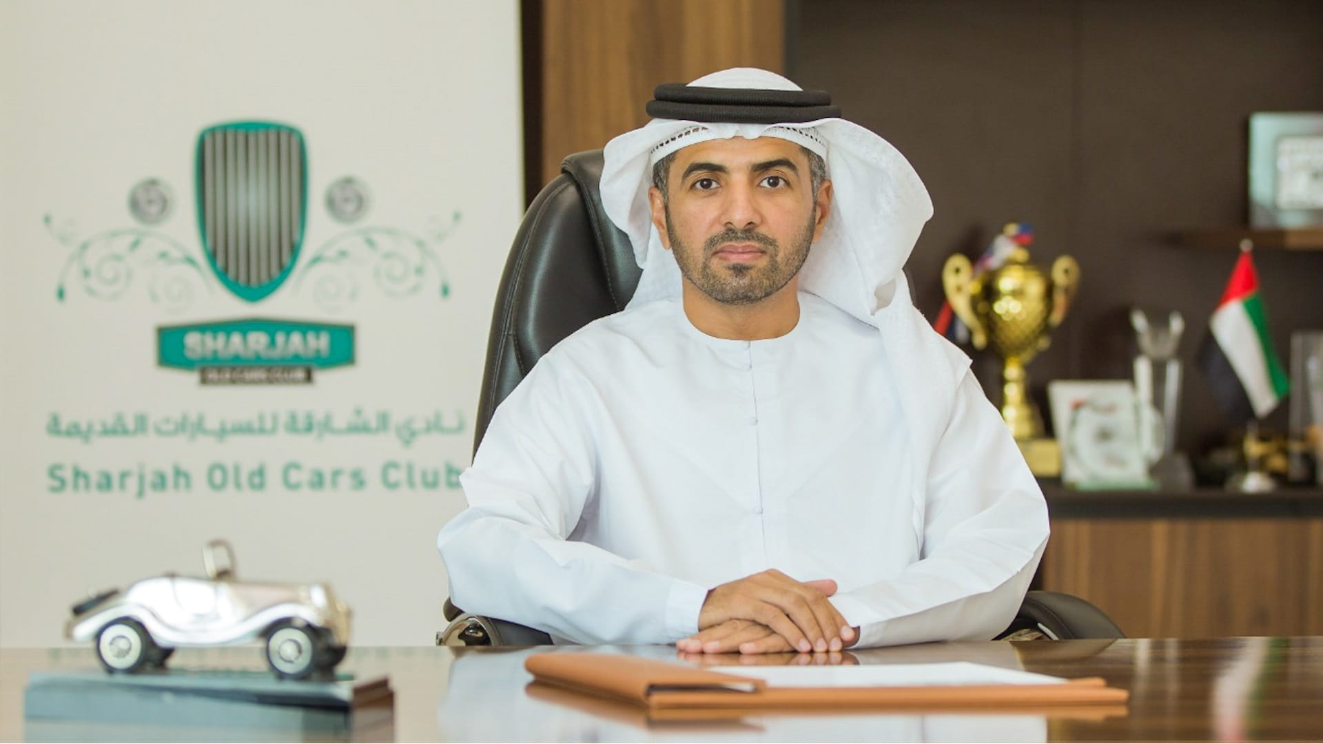 الشارقة للسيارات القديمة يضيء على مركبات تاريخية في معرض أبوظبي 