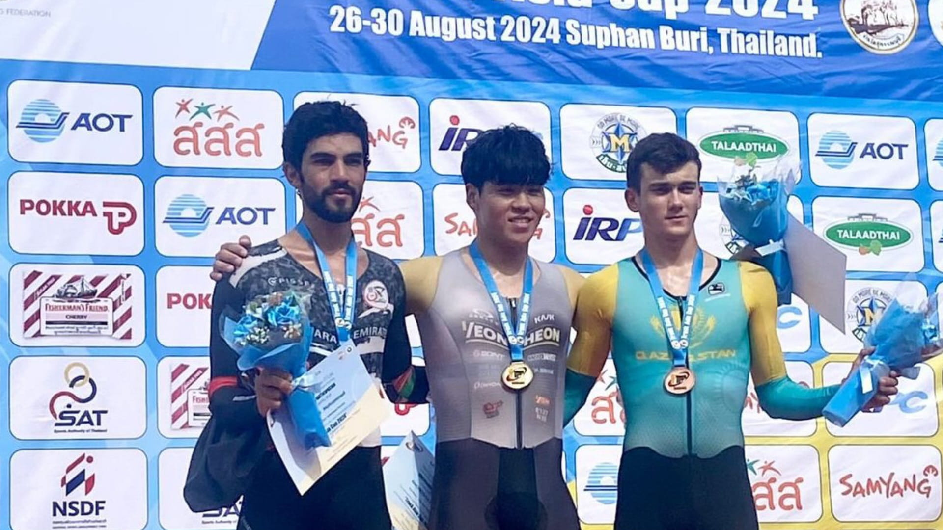 Al Mutaiwei Claims Silver at Asian Track Championships in Thailand 
