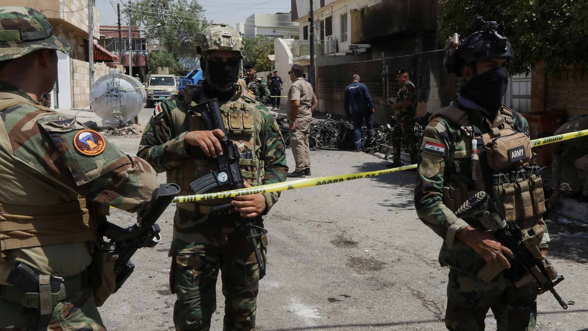 الدفاع الجوي العراقي يسقط مسيرة مجهولة فوق كركوك ويحقق في هويتها 