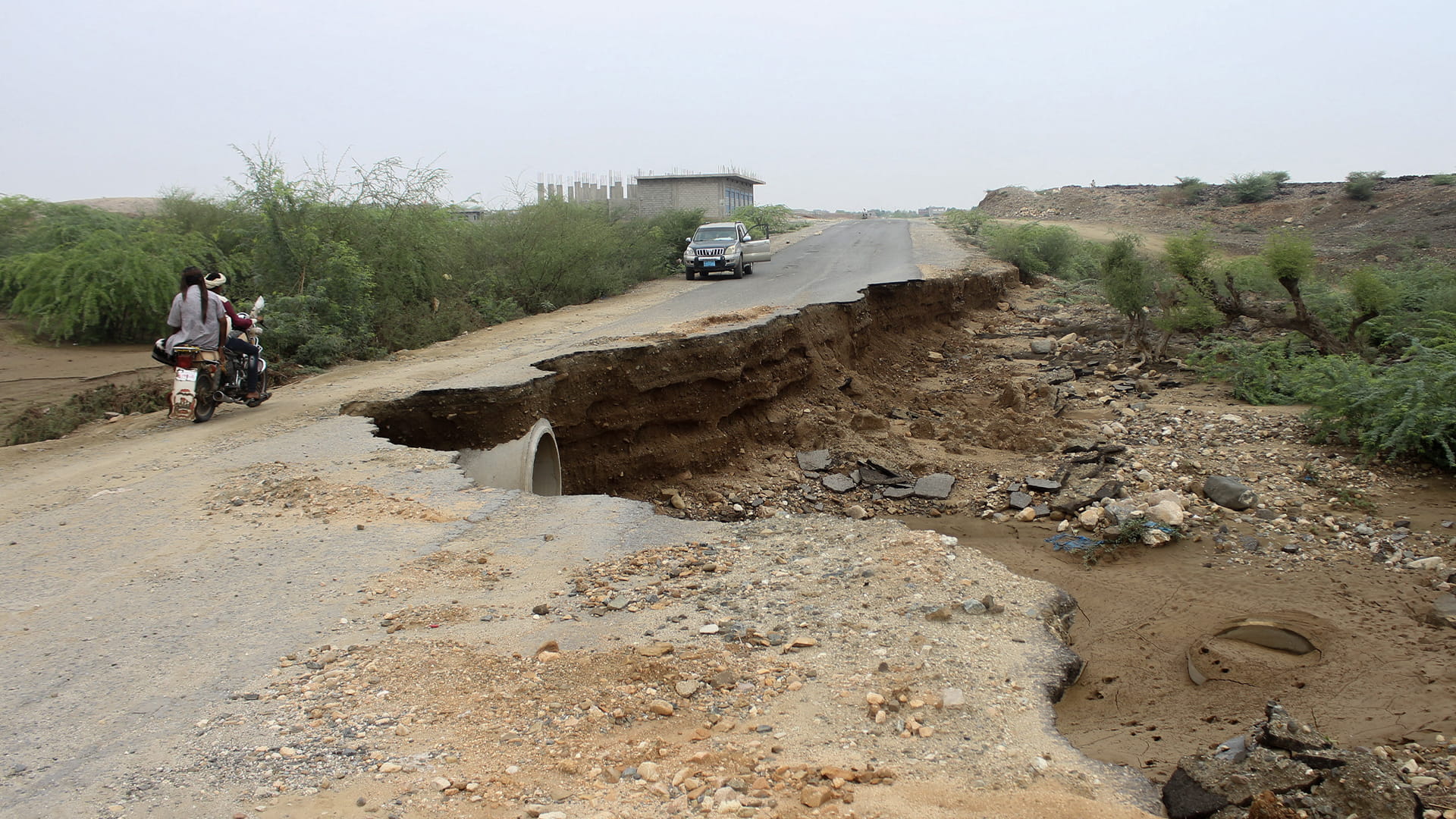 الأمم المتحدة: 24 وفاة في اليمن خلال أسبوع بسبب الفيضانات