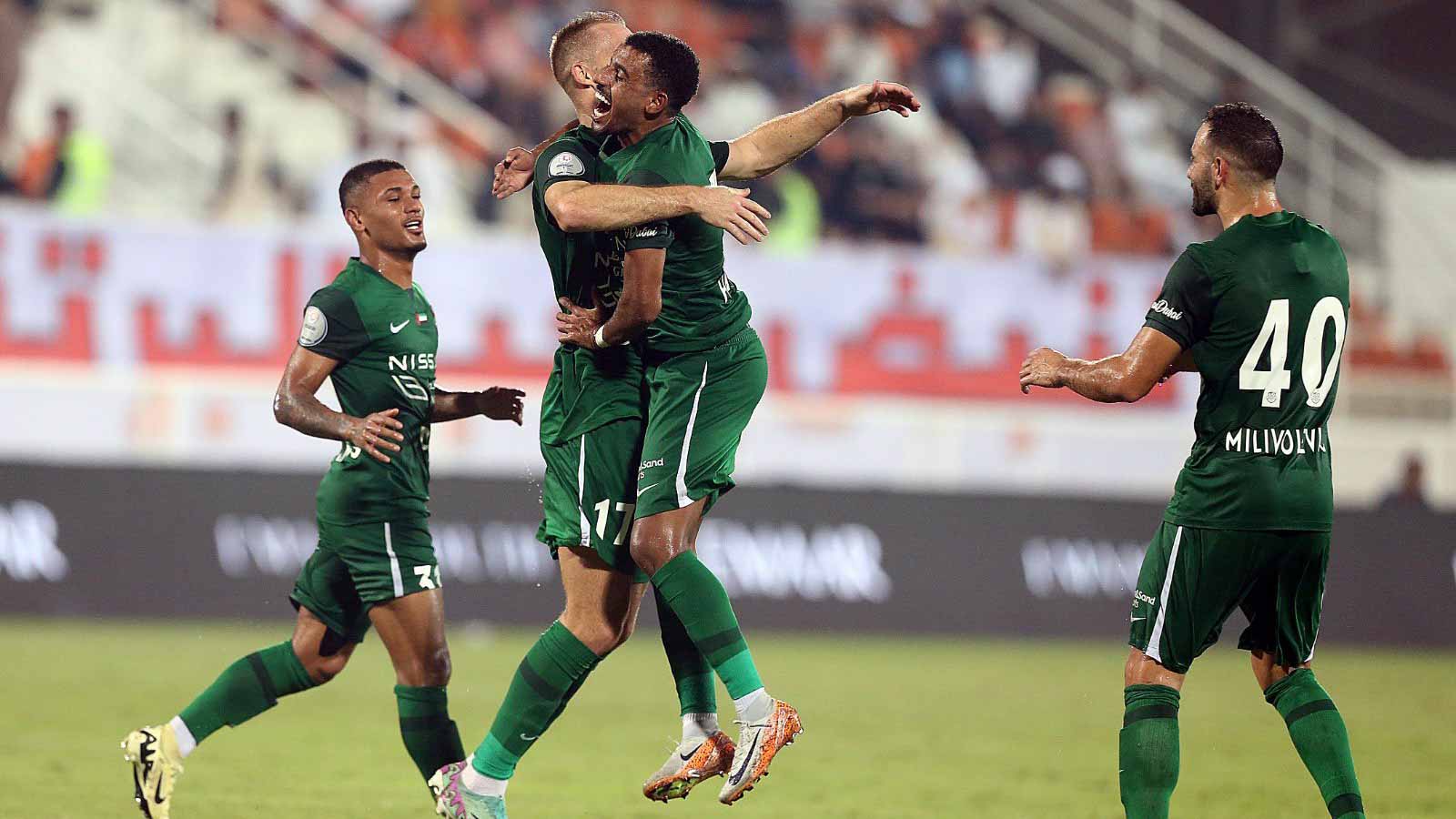 دوري أدنوك للمحترفين ..شباب الأهلي يفوز على عجمان بثنائية